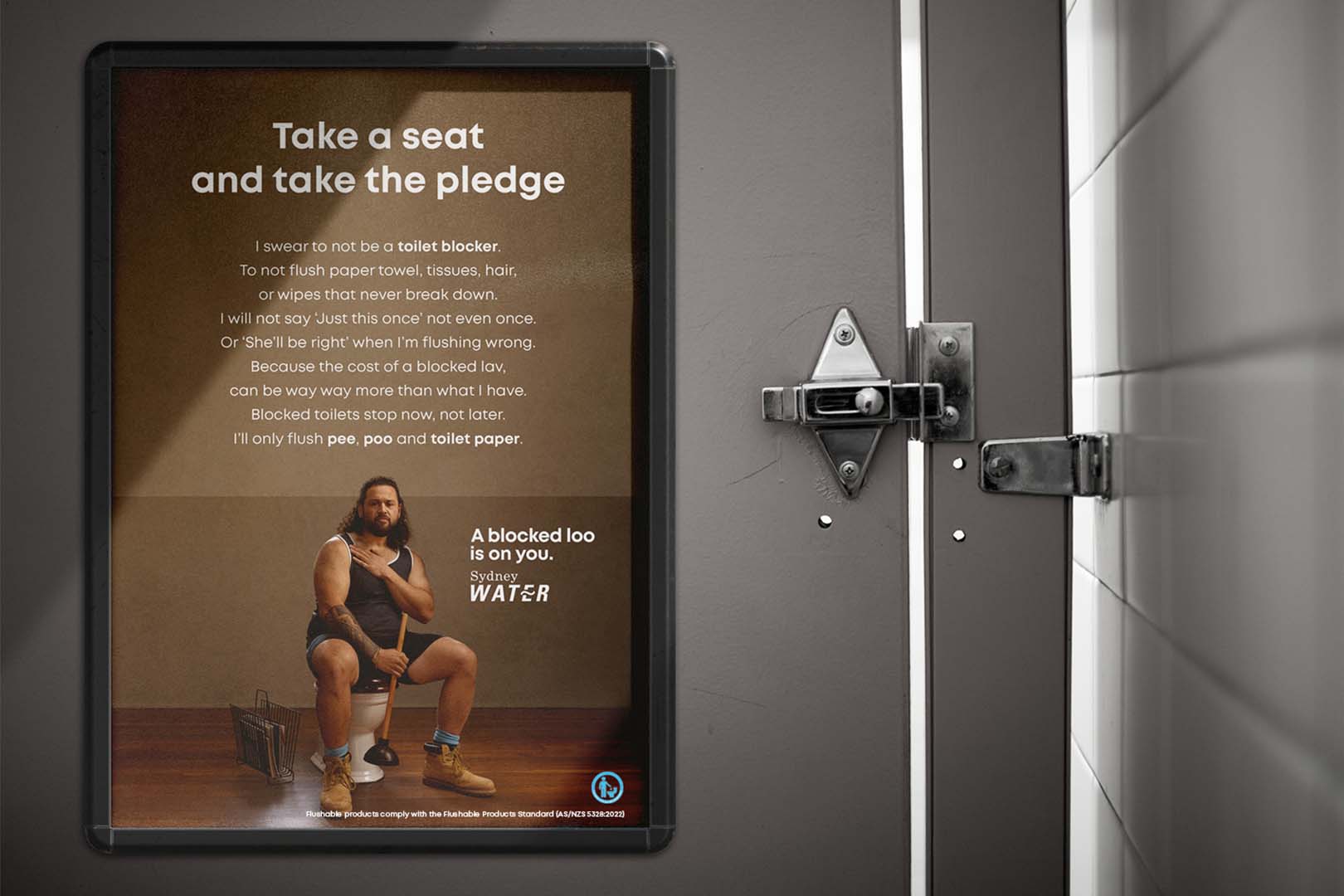 Sydney Water Toilet Blockers_Toilet Door